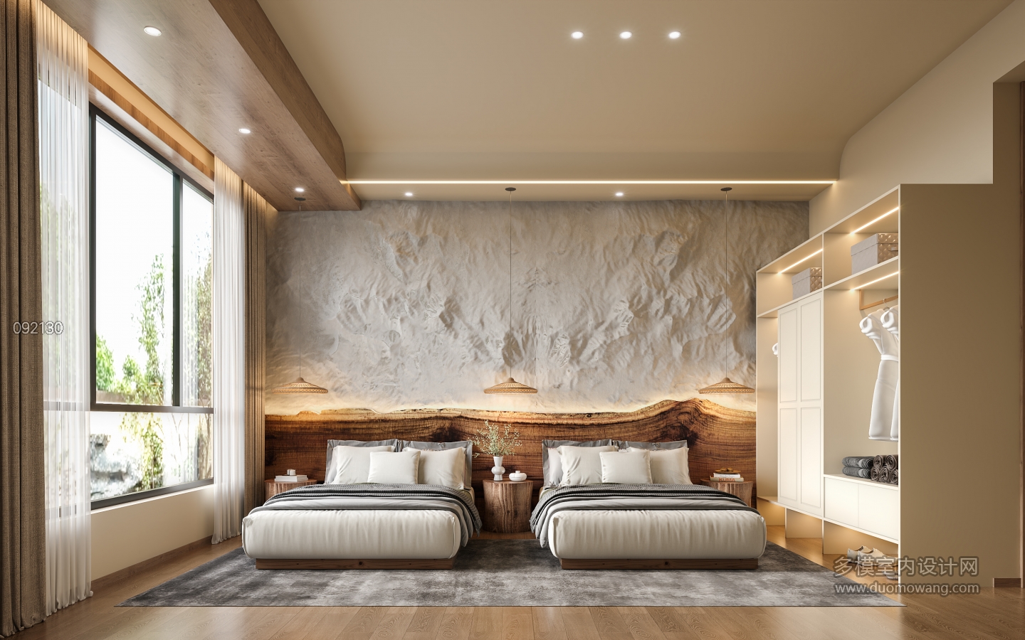 侘寂 二层 卧室 4