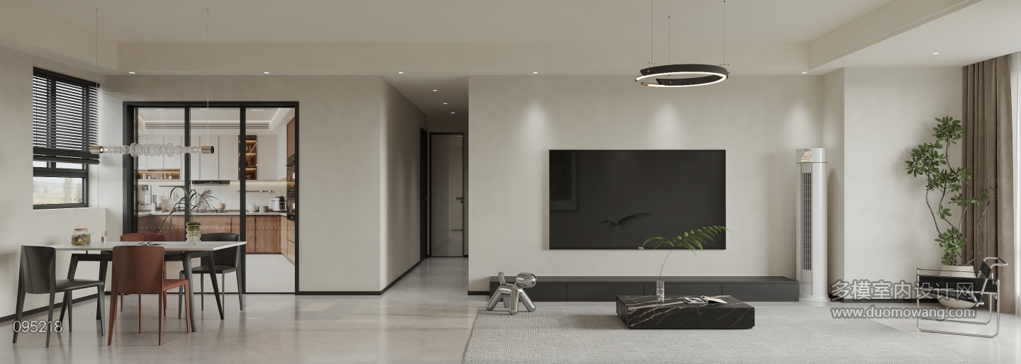 现代 客餐厅 单张2