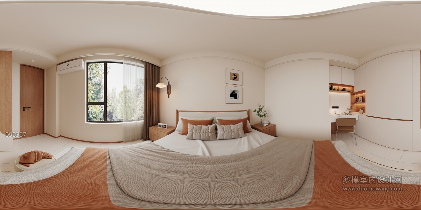 现代老人房全景