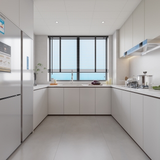 中古风厨房静态