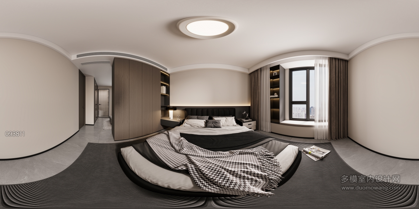 意式主卧-全景