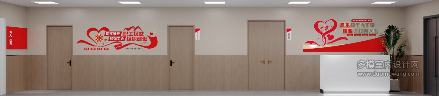 现代风格-过道2（单张）