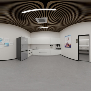 现代办公室接待区