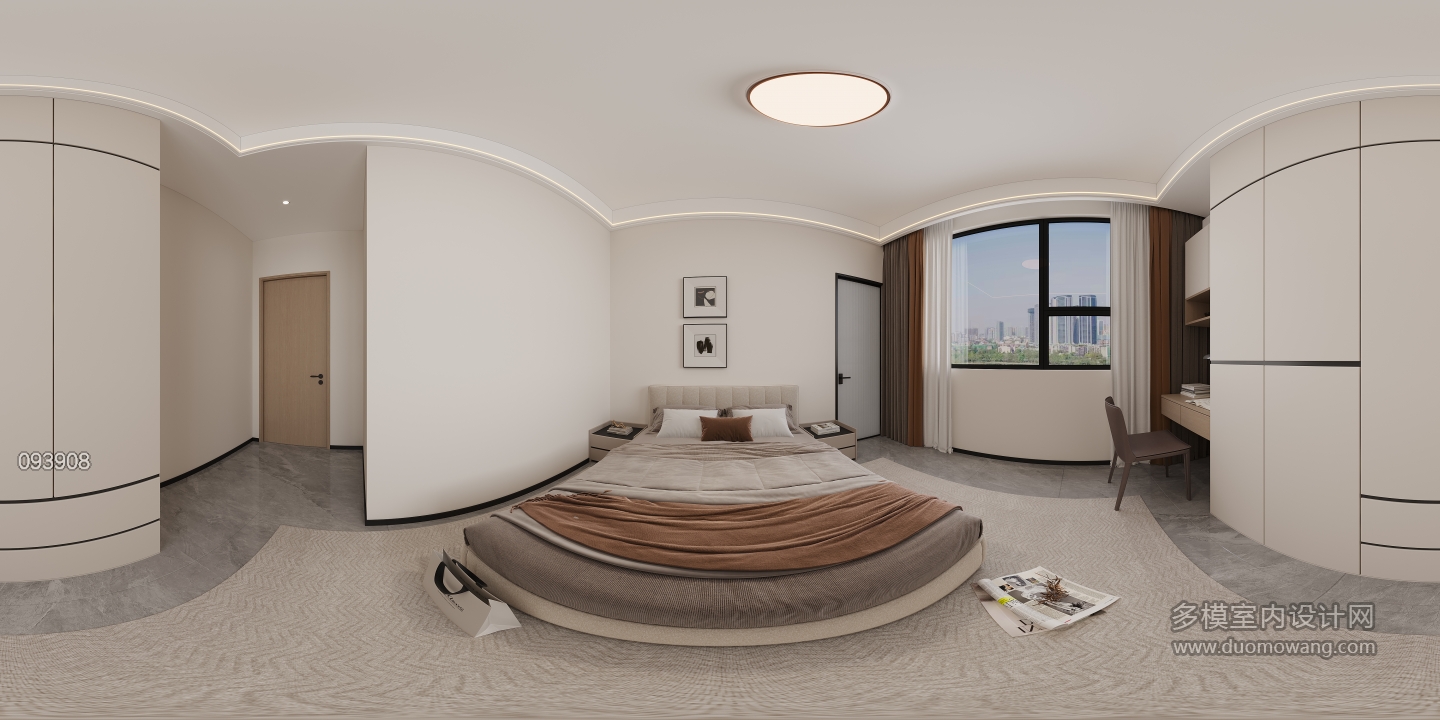 现代四楼客房2全景