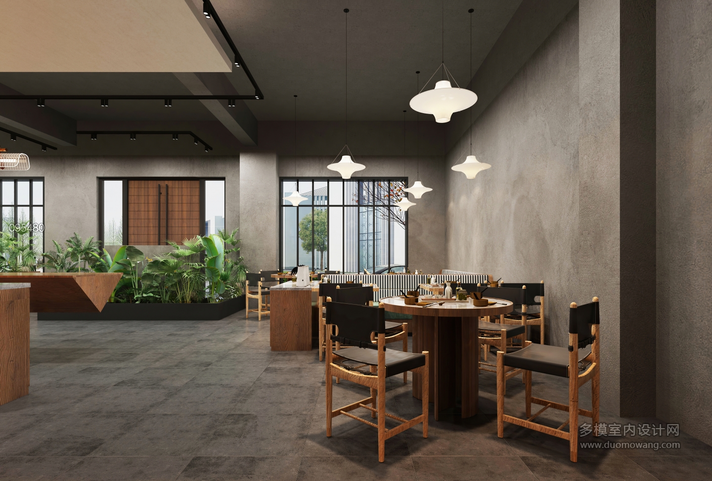 侘寂餐厅1F角度1静态1