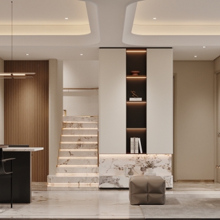 意式电视背景特写