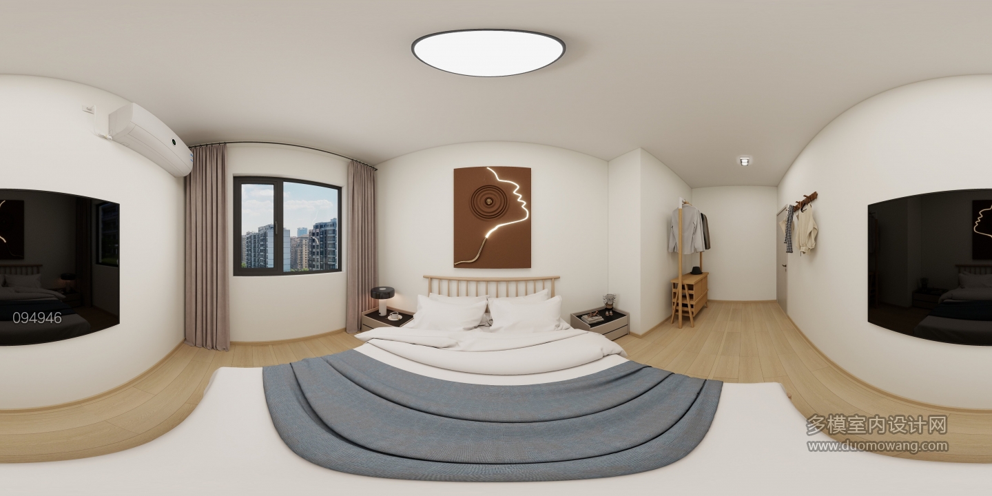 东方嘉园 套二卧室-1