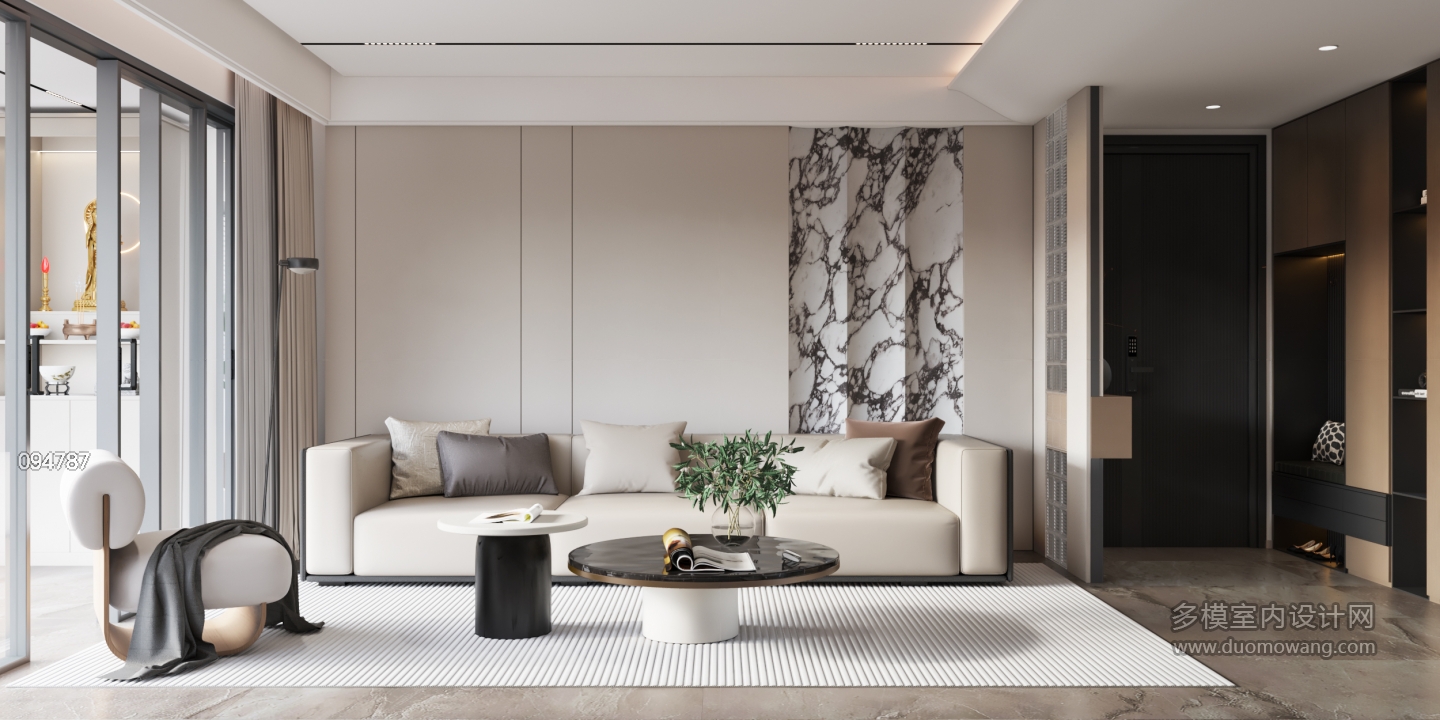 现代客餐厅单张1