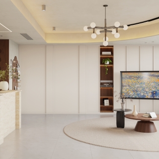 2现代中古风电视面单张