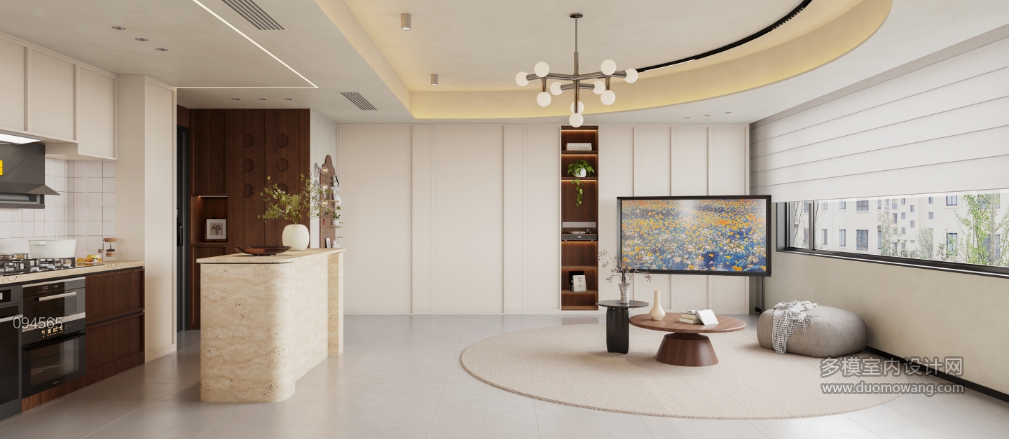 2现代中古风电视面单张