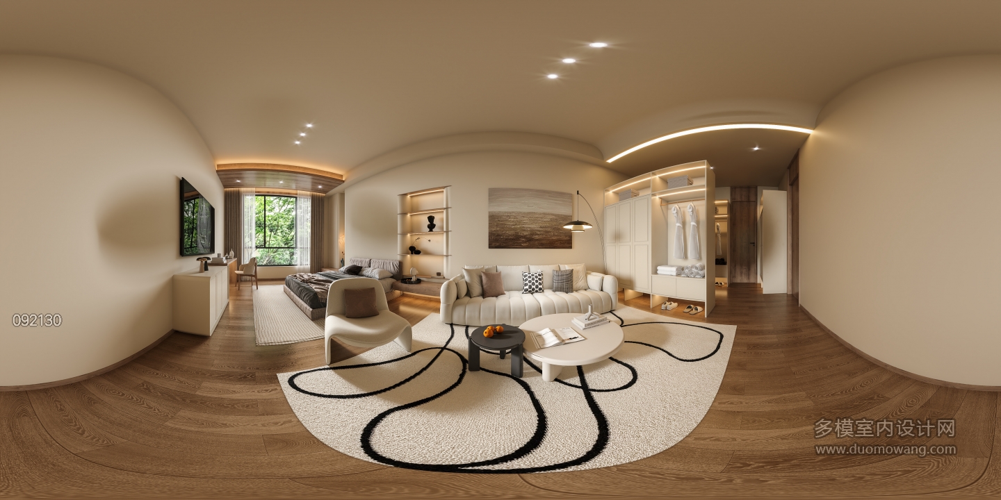 侘寂 二层 卧室 1