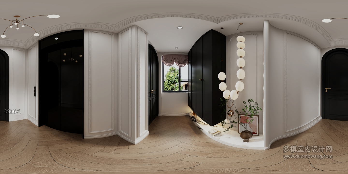 法式中古方案一全景