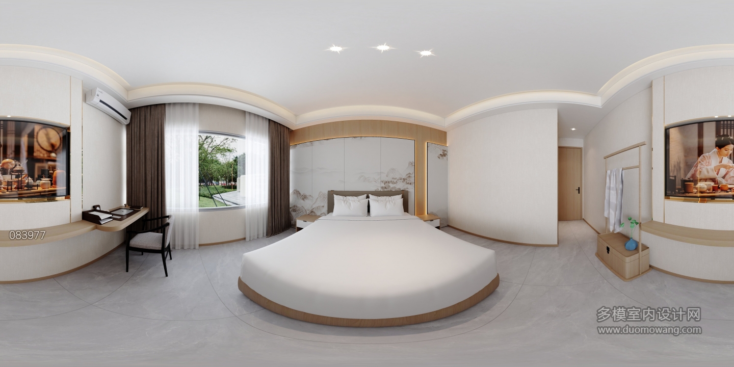 新中式风格-单人间