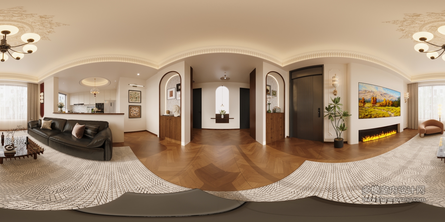 现代中古客餐厅360