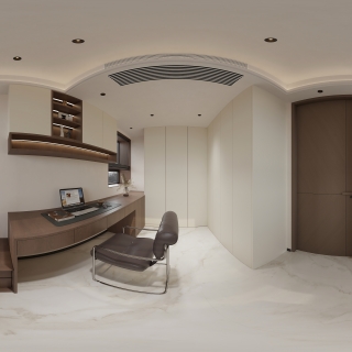 现代 儿童房 全景 新