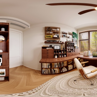 法式自然书房360