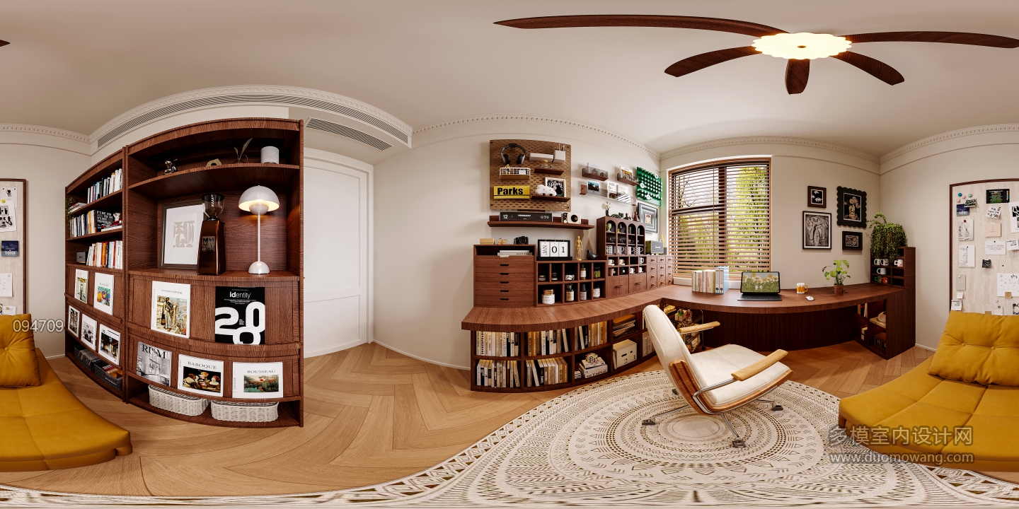 法式自然书房360