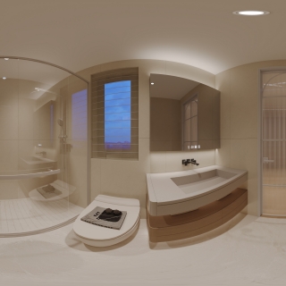 现代奶油改_主卫