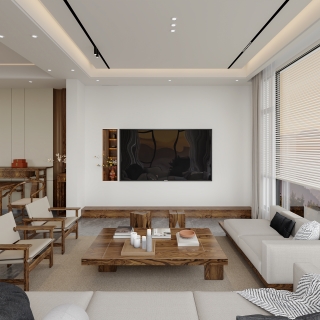 宋式新中式客厅