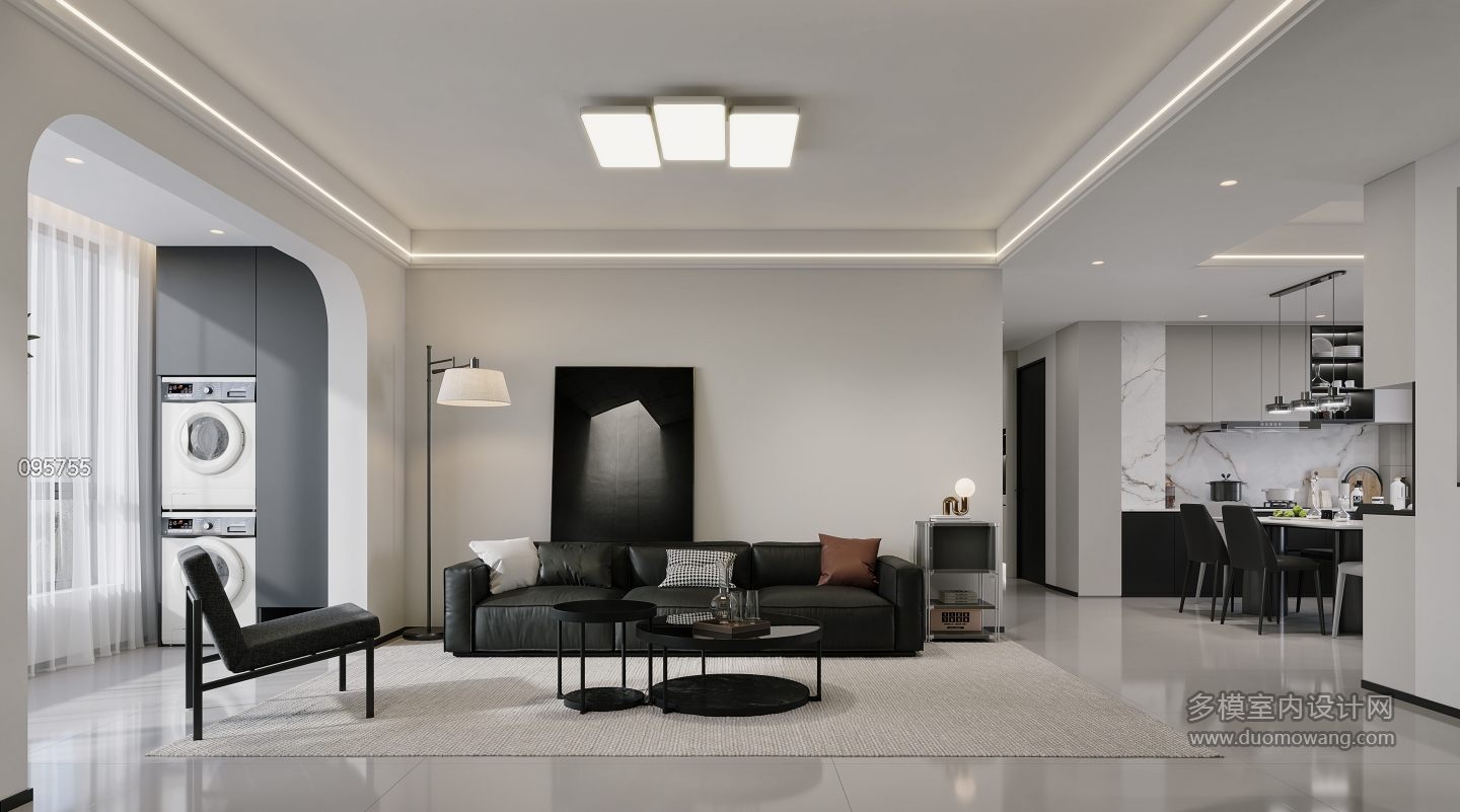 现代沙发背景特写