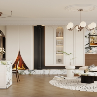 法式中古风电视面