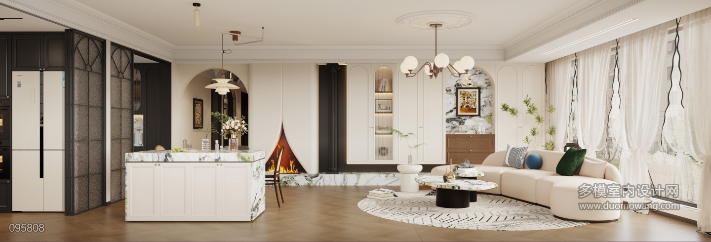 法式中古风电视面