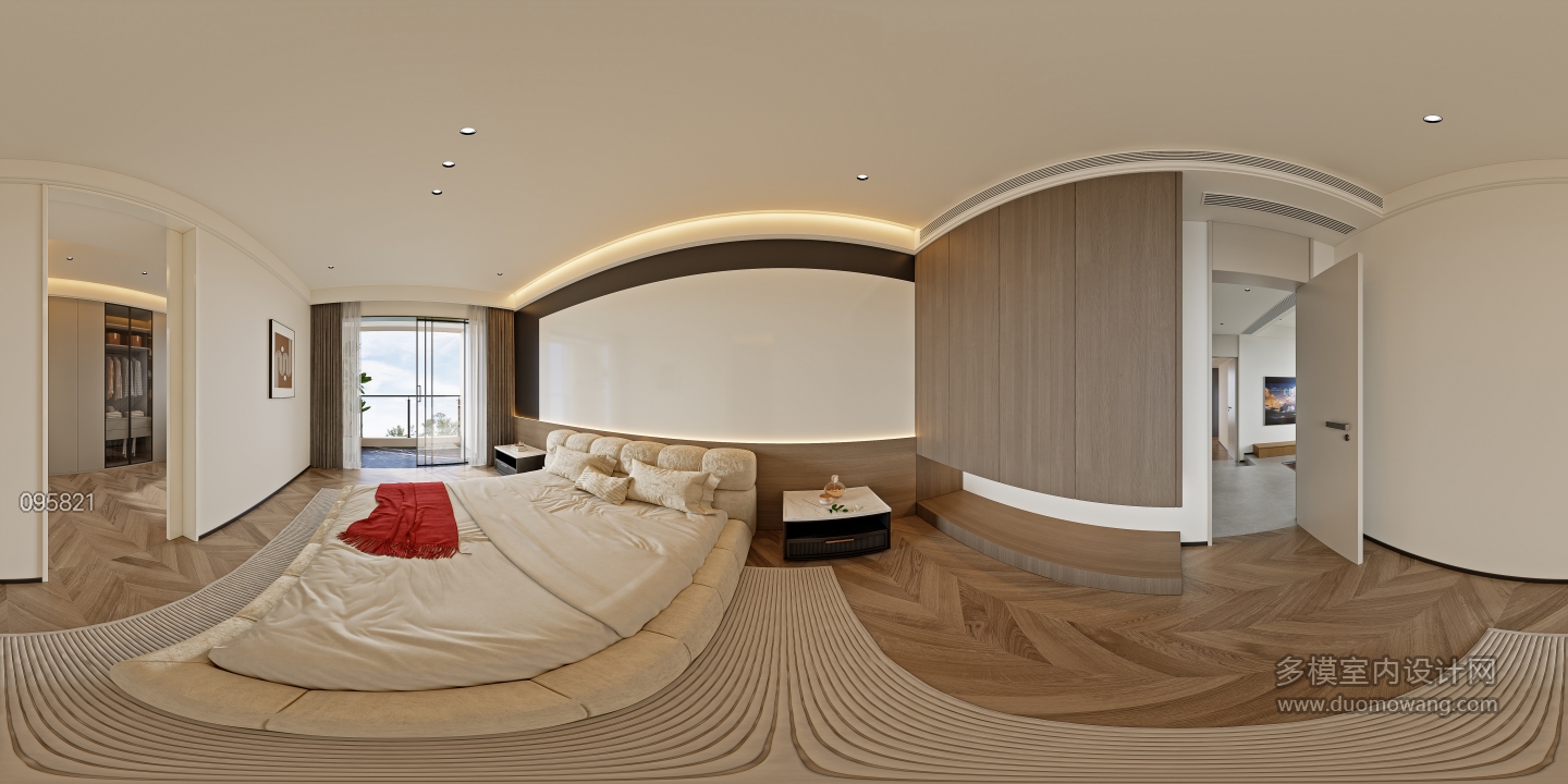 意式轻奢二层_二层女孩房