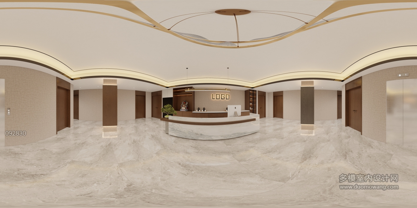 工装新中式-前台水吧