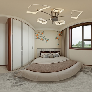 南河梁庄_新中次卧室