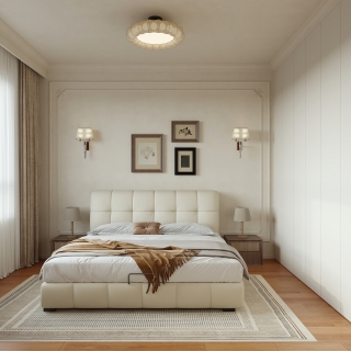 法式 中古风 主卧 单张