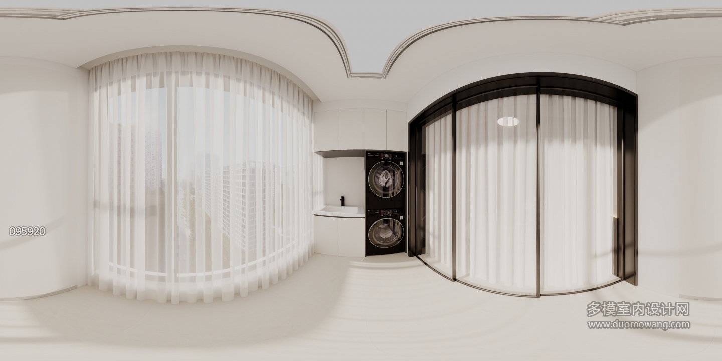 黑白灰洗衣房