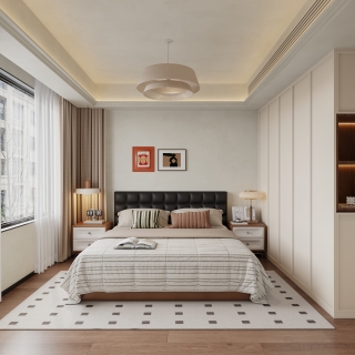 6现代中古风主卧单张