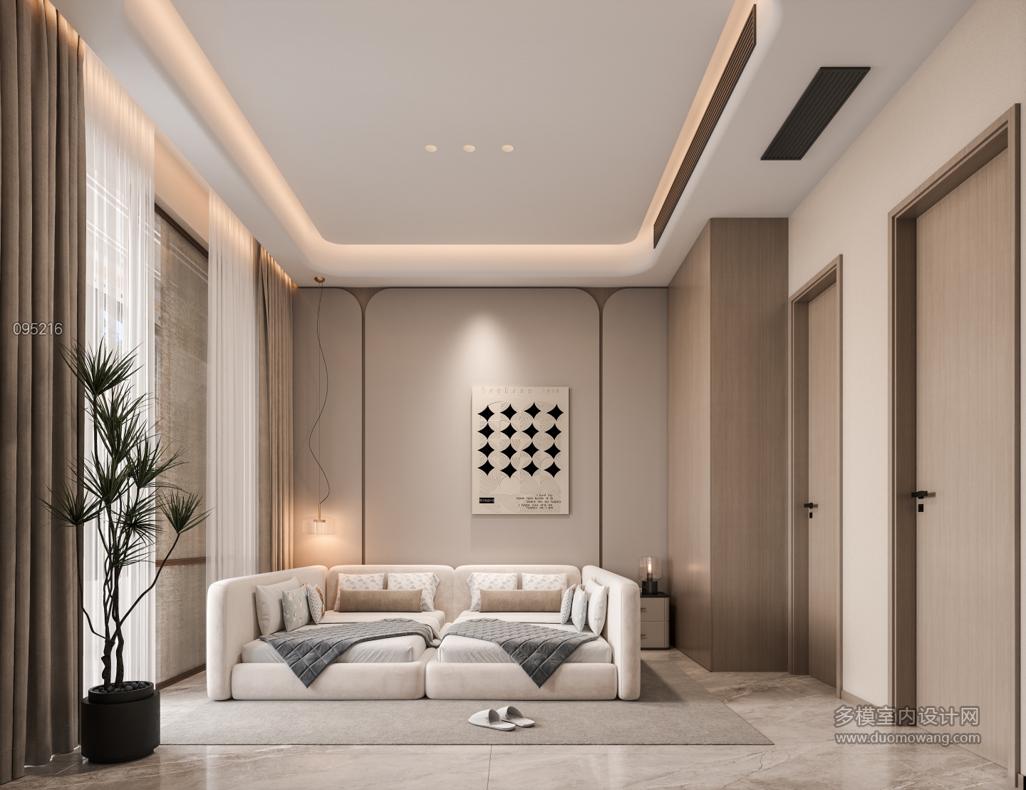 意式轻奢 卧室 2