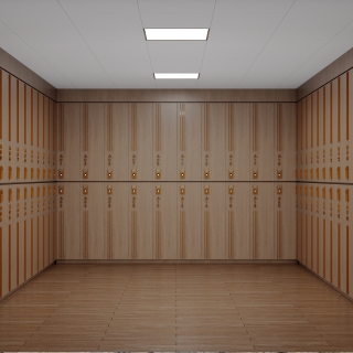 现代风格-男更衣室（单张）