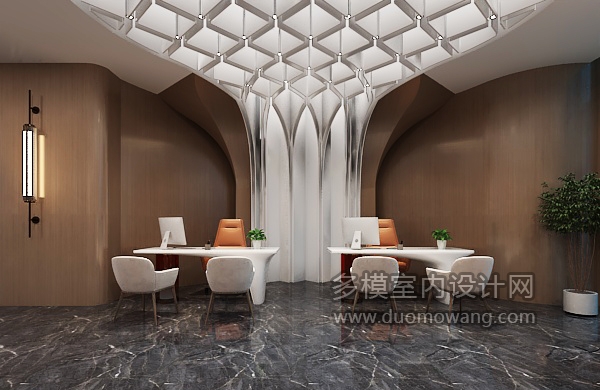 现代酒店餐饮区