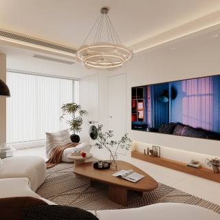 现代客厅单张一