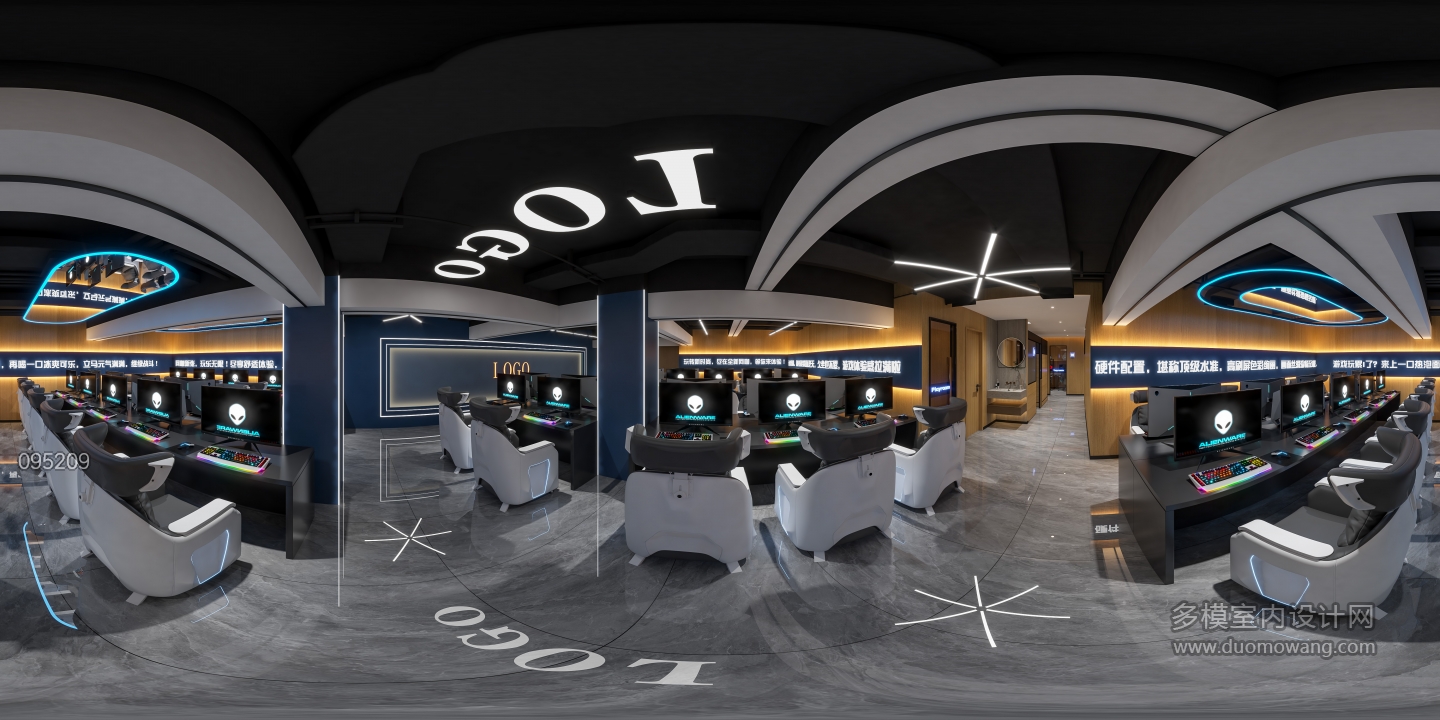 现代地下层大厅三360