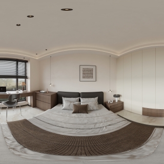 现代 次卧2 全景 新