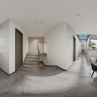 现代三楼餐厅全景-1