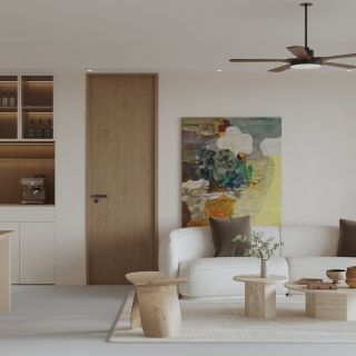 现代 客餐厅 单张2