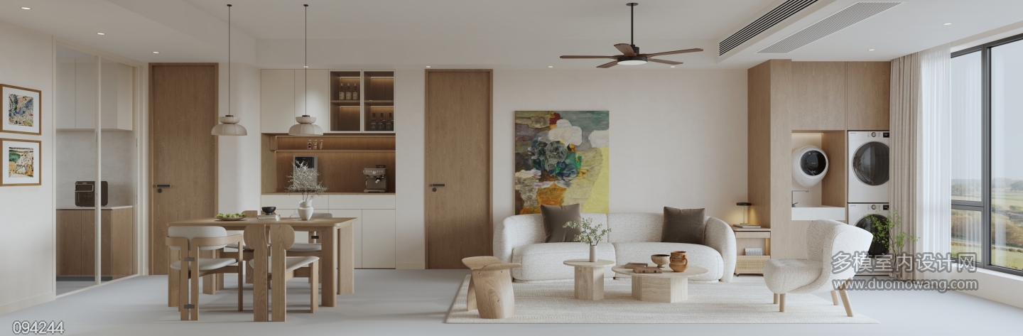 现代 客餐厅 单张2