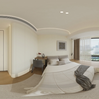 现代 次卧 全景