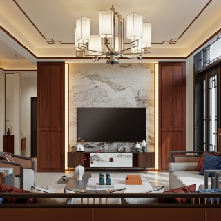 南河梁庄_新中客厅001