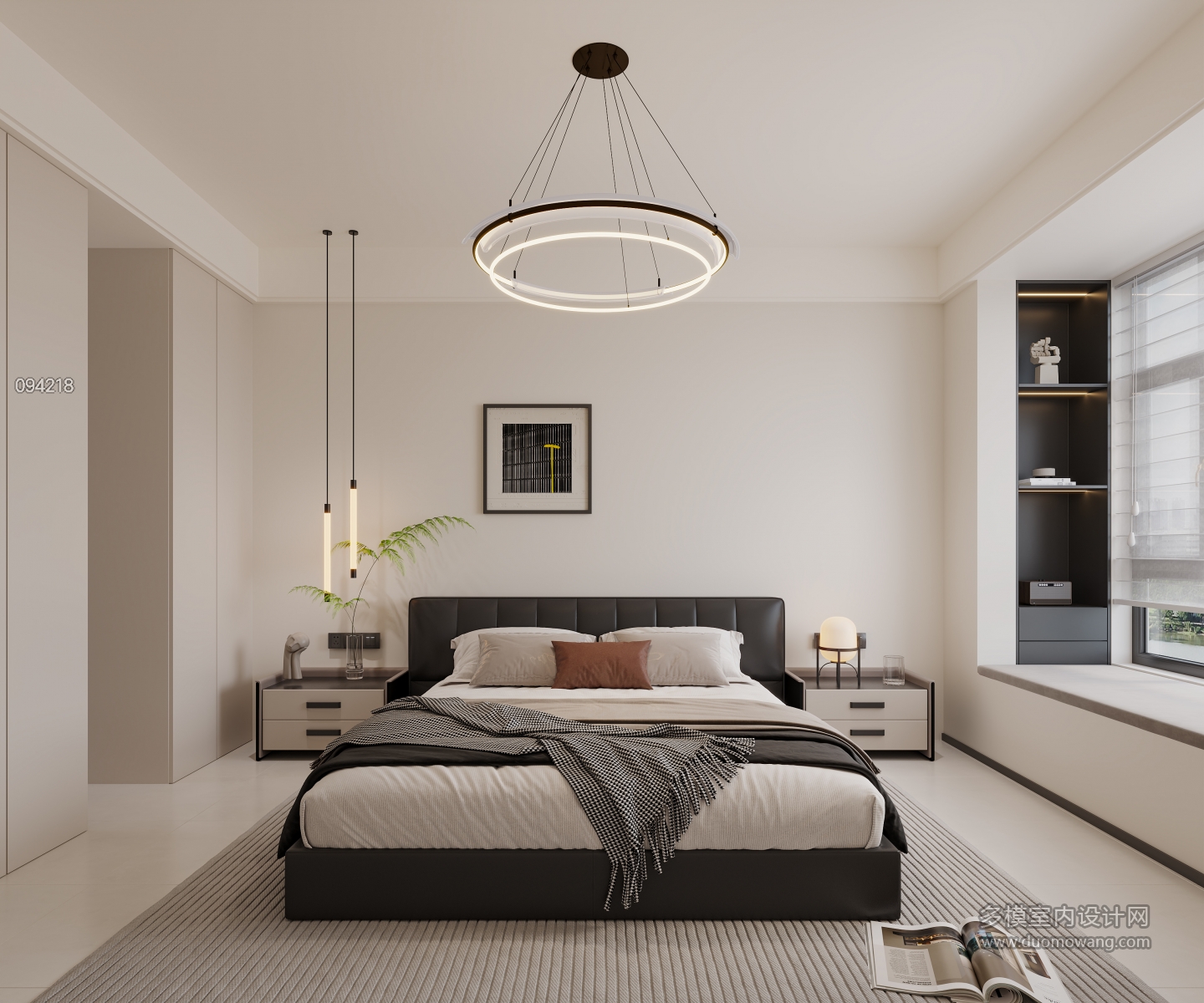现代主卧单张