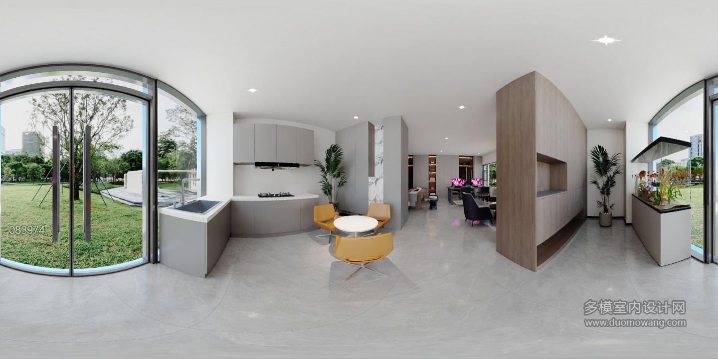 现代风格-展厅2