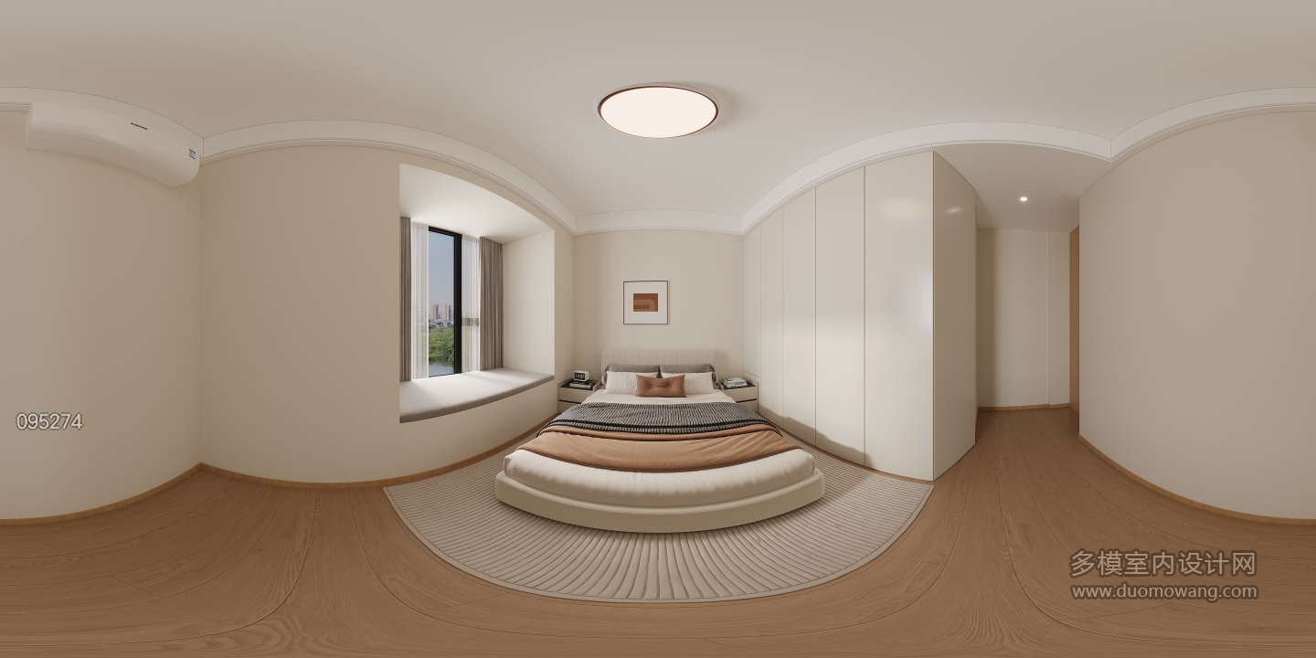 现代长辈房全景