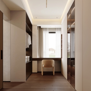 意式衣帽间静态