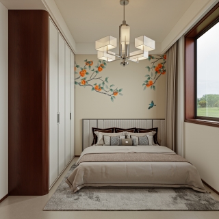 南河梁庄_新中次卧室001