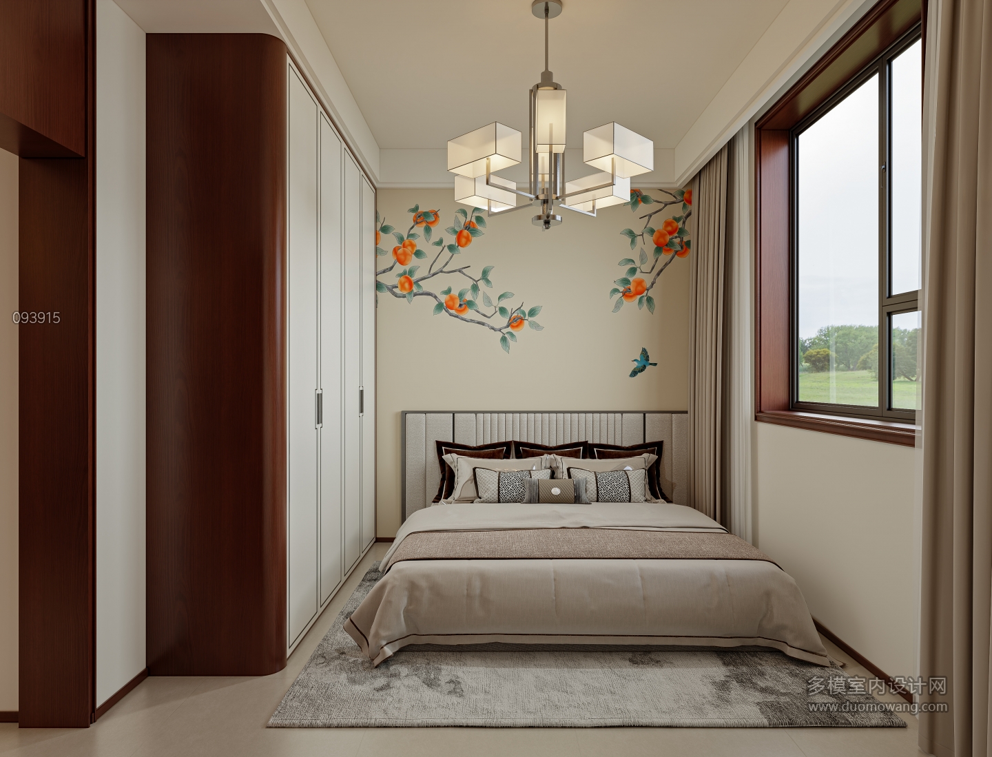 南河梁庄_新中次卧室001