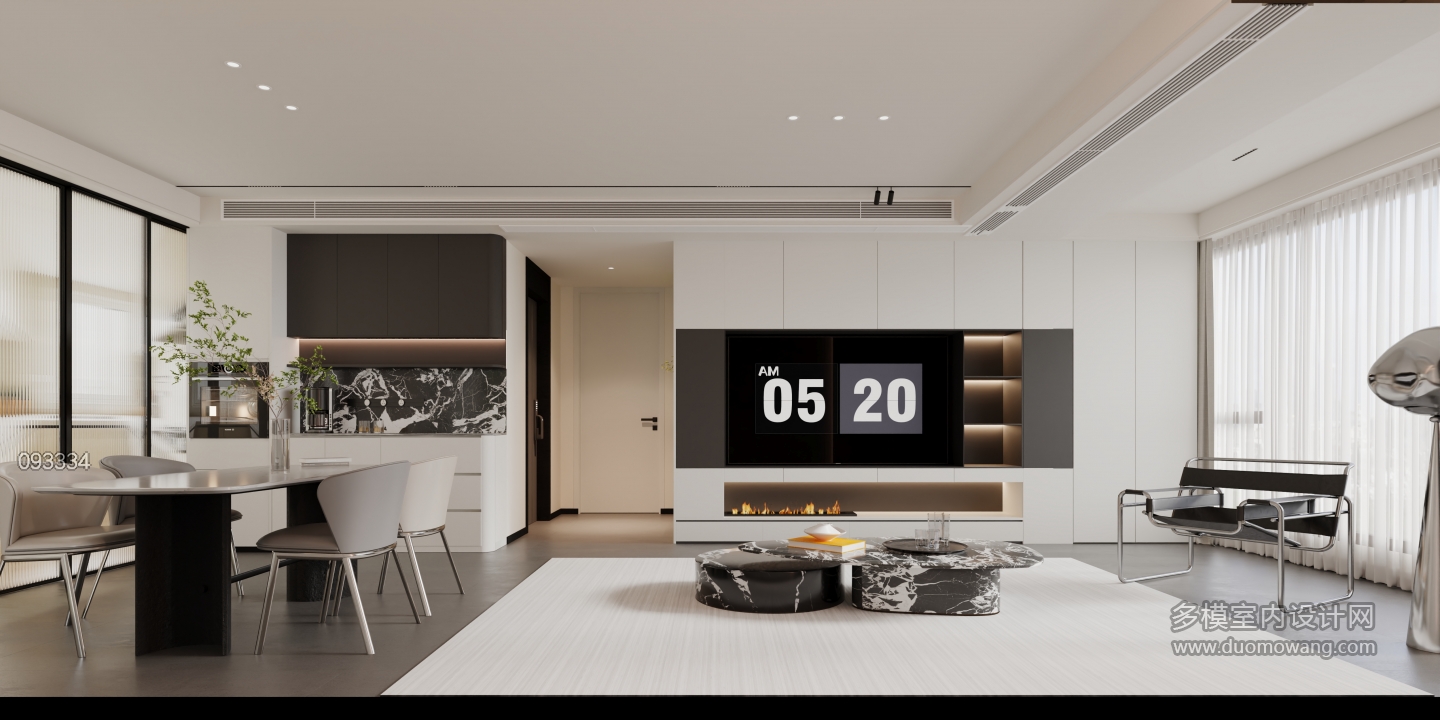 现代客餐厅静态2